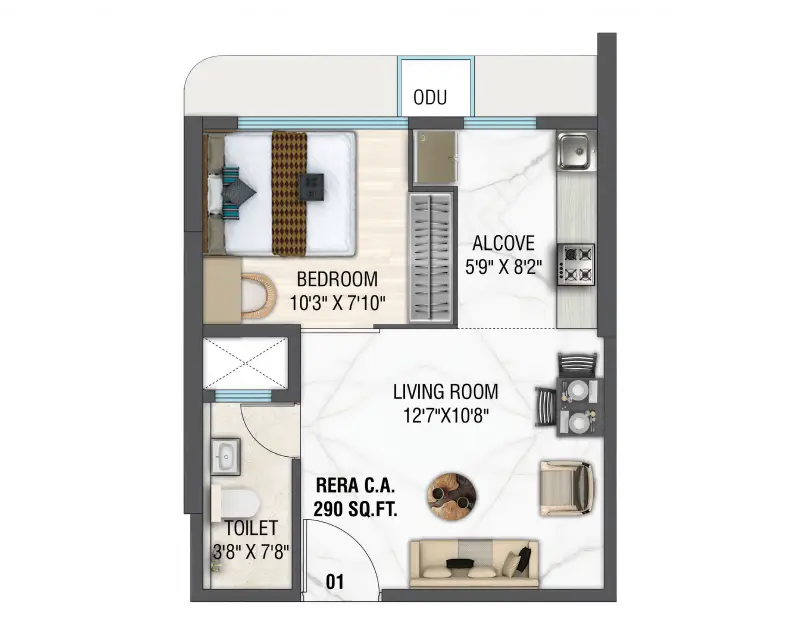 Series 1 floor plan